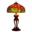 20 Inch Tulip Stained Glass Table Lamp