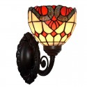 Baroque Stained Glass Wall light