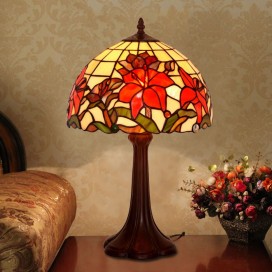 12 Inch Stained Glass Table Lamp