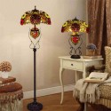 18 Inch Stained Glass Floor Lamp