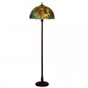 17 Inch Stained Glass Floor Lamp