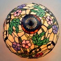 16 Inch Rural Stained Glass Floor Lamp