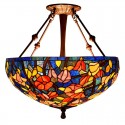 20 Inch Stained Glass Pendant Light