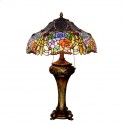 18 Inch Stained Glass Table Lamp