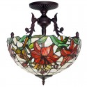 16 Inch Stained Glass Pendant Light