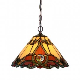  Stained Glass Pendant Light