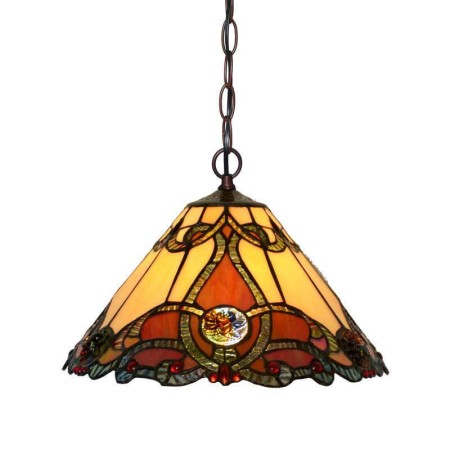  Stained Glass Pendant Light