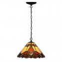  Stained Glass Pendant Light