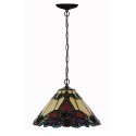  Stained Glass Pendant Light