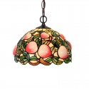 12 Inch Stained Glass Pendant Light