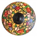 16 Inch Tulip Stained Glass Pendant Light