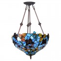 16 Inch Stained Glass Pendant Light