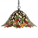 16 Inch Stained Glass Pendant Light