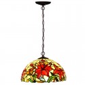 16 Inch Stained Glass Pendant Light