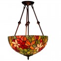 16 Inch Stained Glass Pendant Light