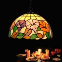 12 Inch Stained Glass Pendant Light