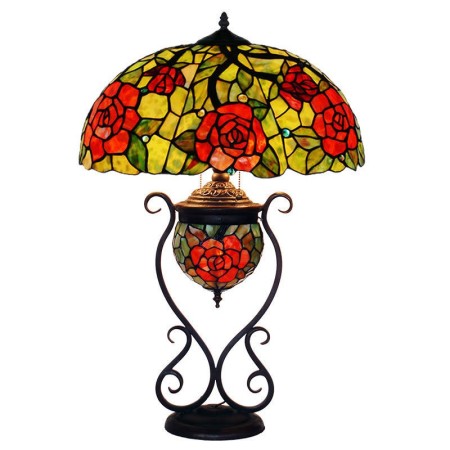 18 Inch Stained Glass Table Lamp