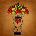 18 Inch Stained Glass Table Lamp