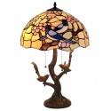 16 Inch Retro Stained Glass Table Lamp