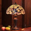 16 Inch Retro Stained Glass Table Lamp