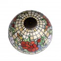 16 Inch Rose Stained Glass Table Lamp