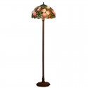 16 Inch Rustic Rural Stained Glass Floor Lamp