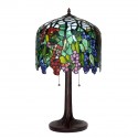 16 Inch Rural Stained Glass Table Lamp