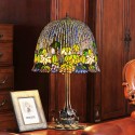 Retro Stained Glass Table Lamp