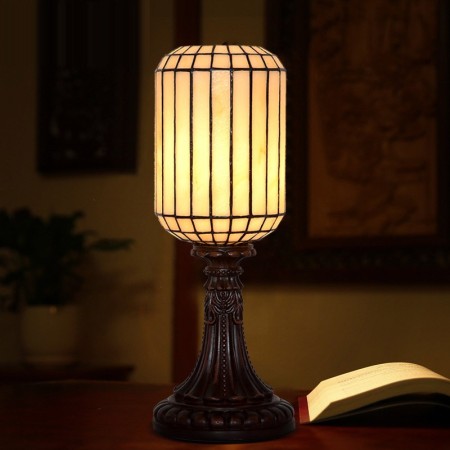 6 Inch Stained Glass Table Lamp