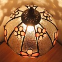 8 Inch Stained Glass Pendant Light