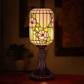 6 Inch Retro Stained Glass Table Lamp