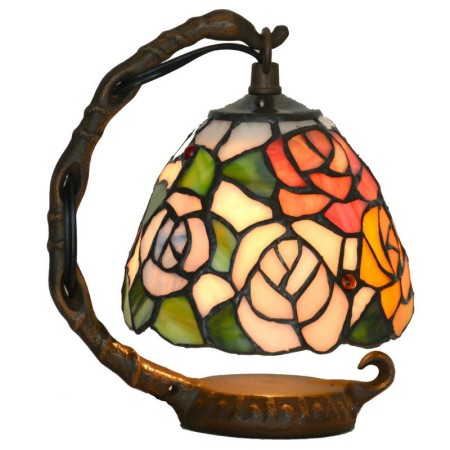 6 Inch Stained Glass Table Lamp