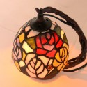 6 Inch Stained Glass Table Lamp