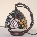 6 Inch Stained Glass Table Lamp