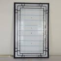 46 Inch Retro Stained Glass Flush Mount