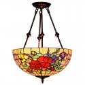 16 Inch Stained Glass Pendant Light