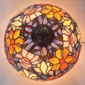 16 Inch Rural Stained Glass Table Lamp