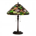 16 Inch Retro Stained Glass Table Lamp