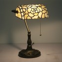 European Stained Glass Table Lamp