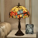 12 Inch European Stained Glass Table Lamp