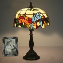 12 Inch European Stained Glass Table Lamp