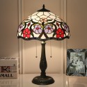 16 Inch European Stained Glass Table Lamp