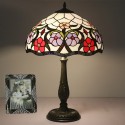 16 Inch European Stained Glass Table Lamp