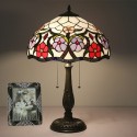 16 Inch European Stained Glass Table Lamp