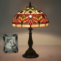 12 Inch European Stained Glass Table Lamp