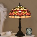 12 Inch European Stained Glass Table Lamp