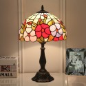 12 Inch European Stained Glass Table Lamp