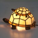 European Stained Glass Table Lamp