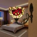 8 Inch European Stained Glass Wall Light