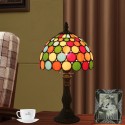 8 Inch European Stained Glass Table Lamp